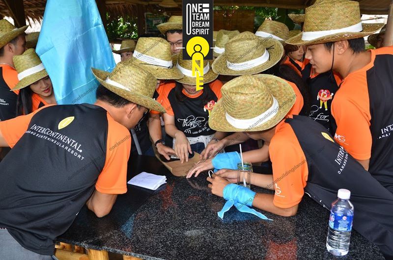 công ty công ty tổ chức sự kiện team building amazing race làng rau trà quế rừng dừa bảy mẫu hội an 