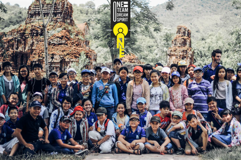 tổ chức tour học sinh kết hợp team building tại làng rau trà quế hội an